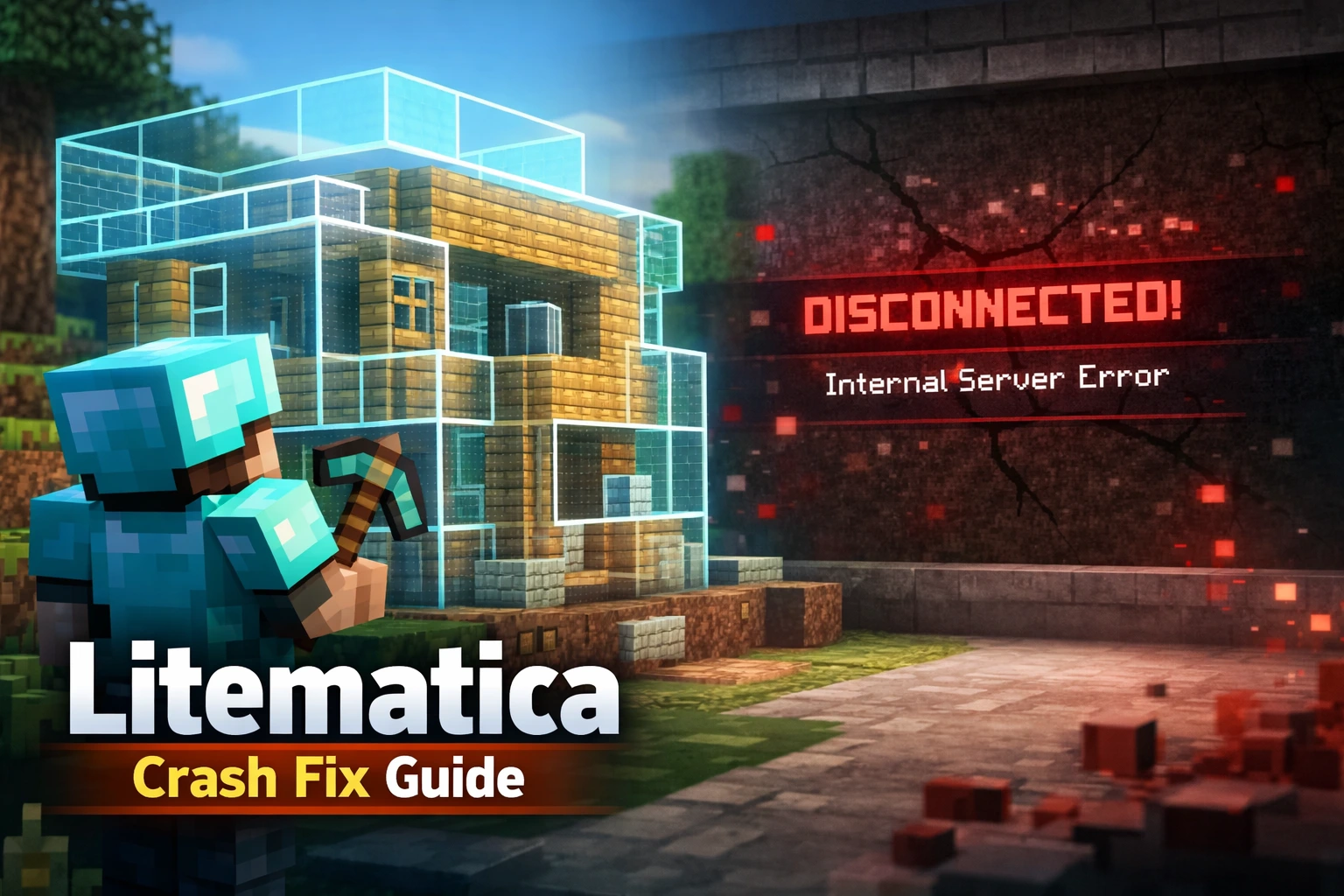 Litematica Crashing Game on Server